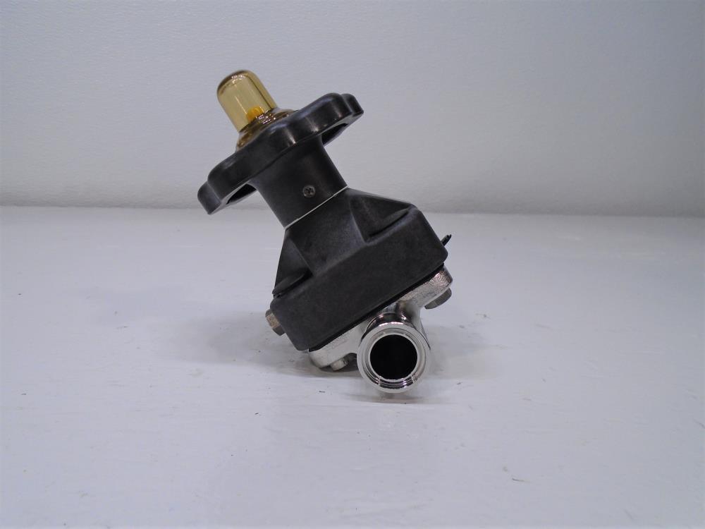 ITT Pure-Flo 3/4" Tri-Clamp Sanitary Diaphragm Valve .75-316L-RA25MAX-CWP150